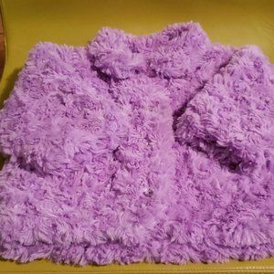Nannette "fur" coat for baby girl. 12M